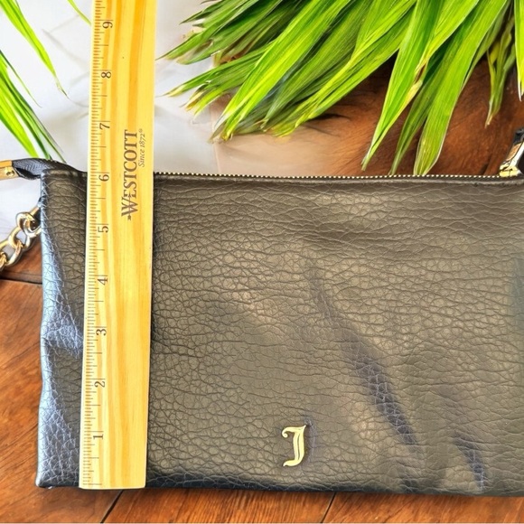 JUICY COUTURE Black Crossbody Bag w/ Gold-Tone Details - Picture 14 of 15